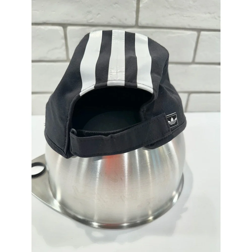 Adidas Womens Black Trefoil Logo Baseball Cap Adjustable Strap‎ Casual